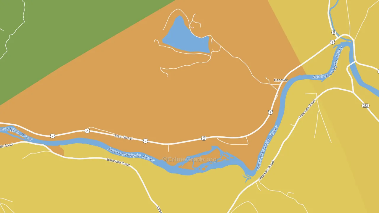 04237, ME Map of Theft Rates