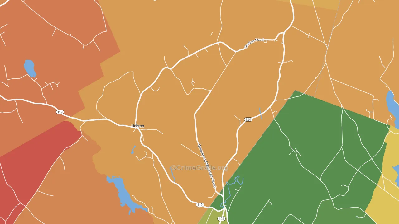04238, ME Map of Theft Rates