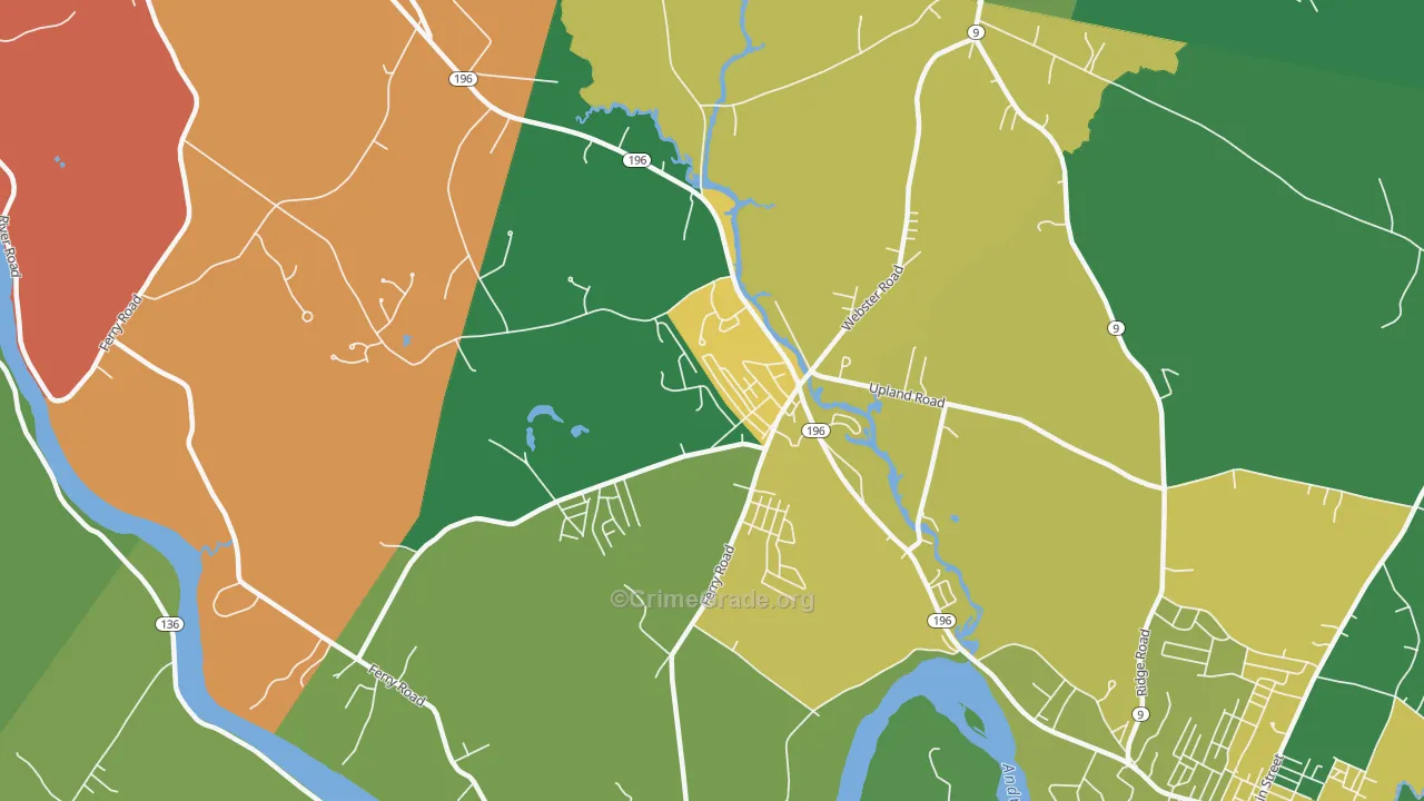 04250, ME Map of Theft Rates