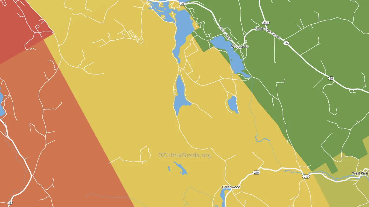 04255, ME Map of Theft Rates