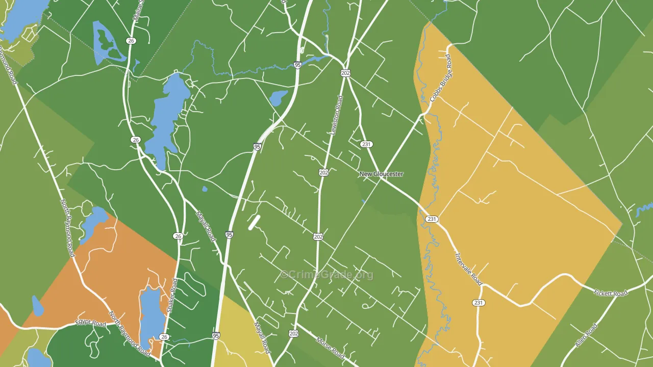 04260, ME Map of Theft Rates