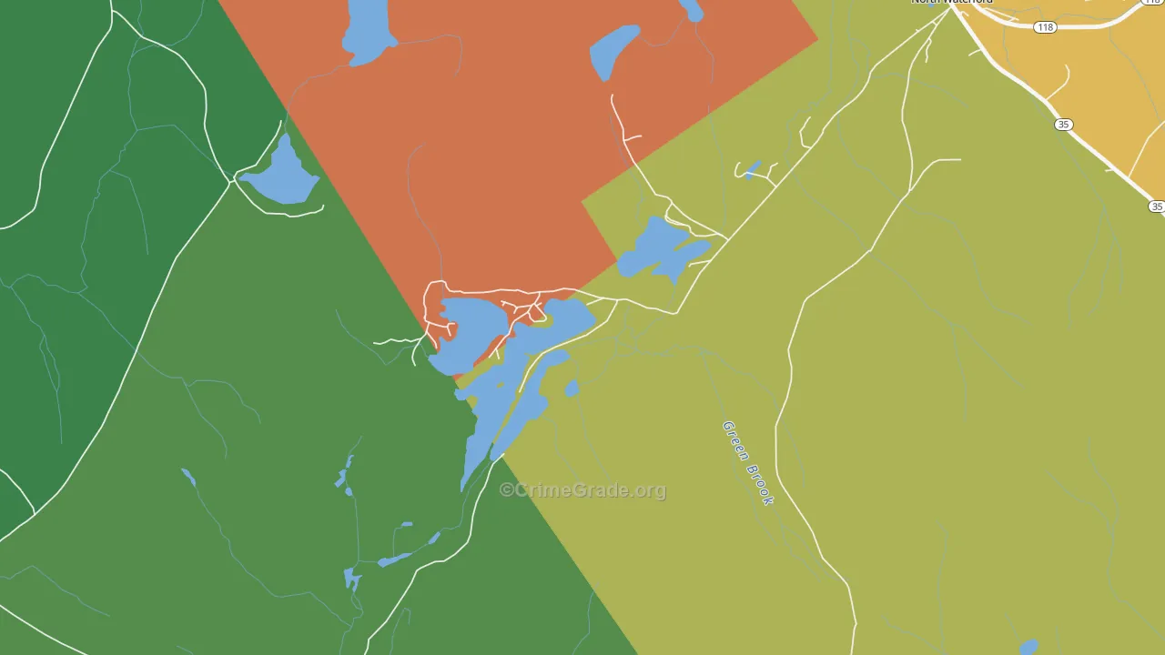 04267, ME Map of Theft Rates