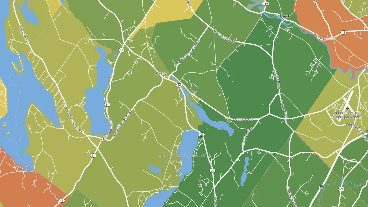 04274, ME Map of Theft Rates