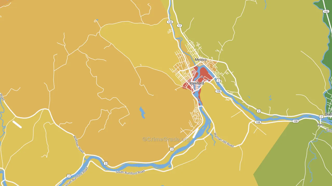 04276, ME Map of Theft Rates