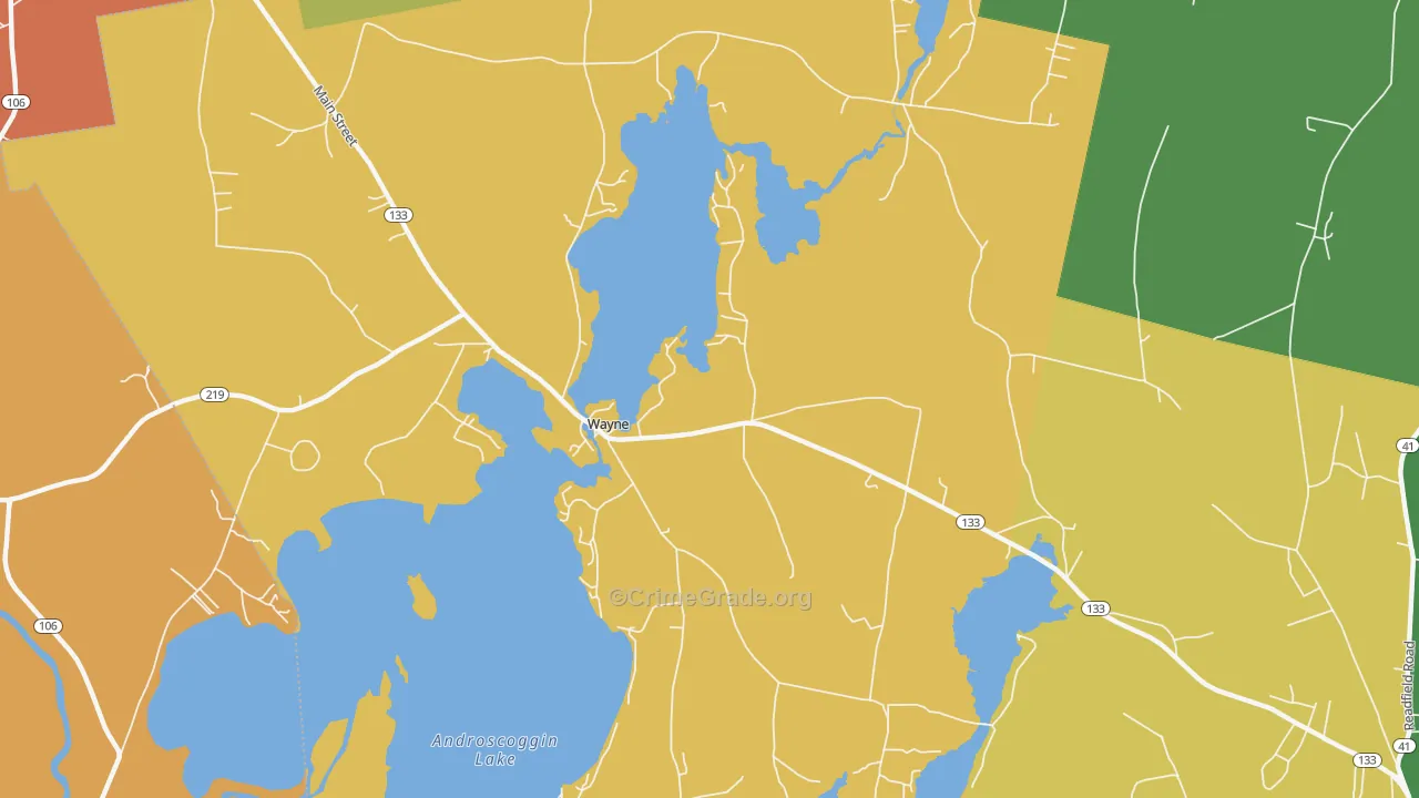 04284, ME Map of Theft Rates