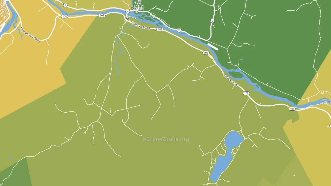 04290, ME Map of Theft Rates
