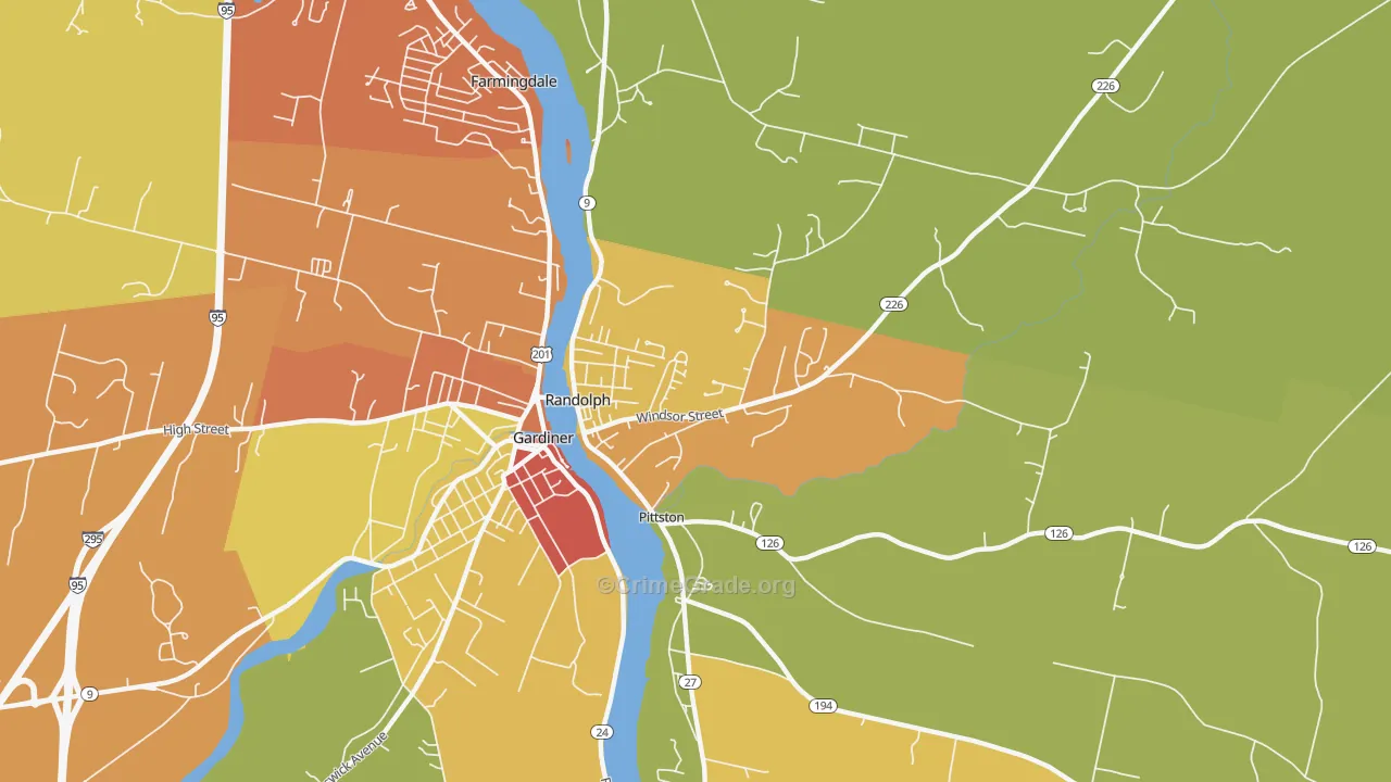 04346, ME Map of Theft Rates