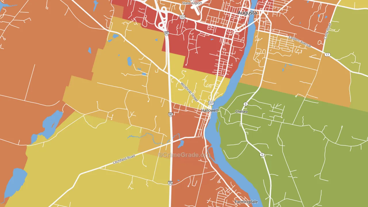 04347, ME Map of Theft Rates