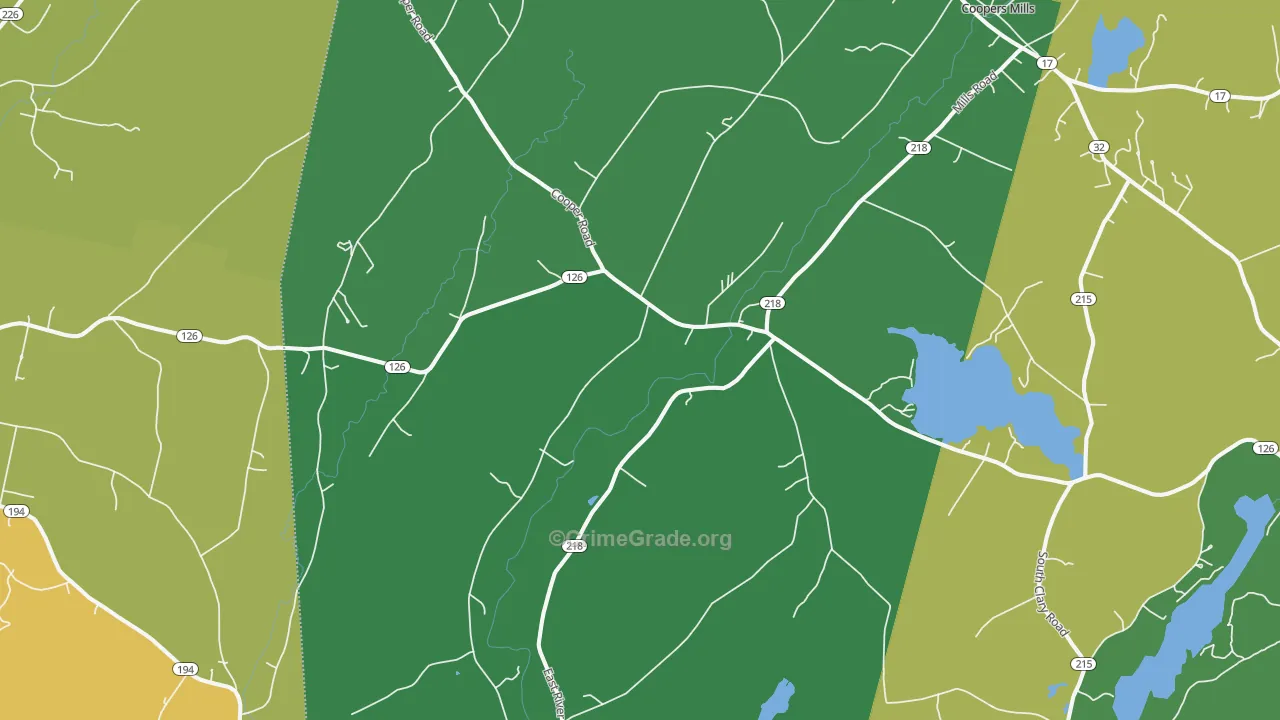 04353, ME Map of Theft Rates