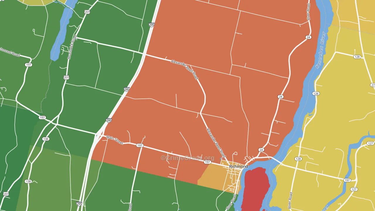 04357, ME Map of Theft Rates