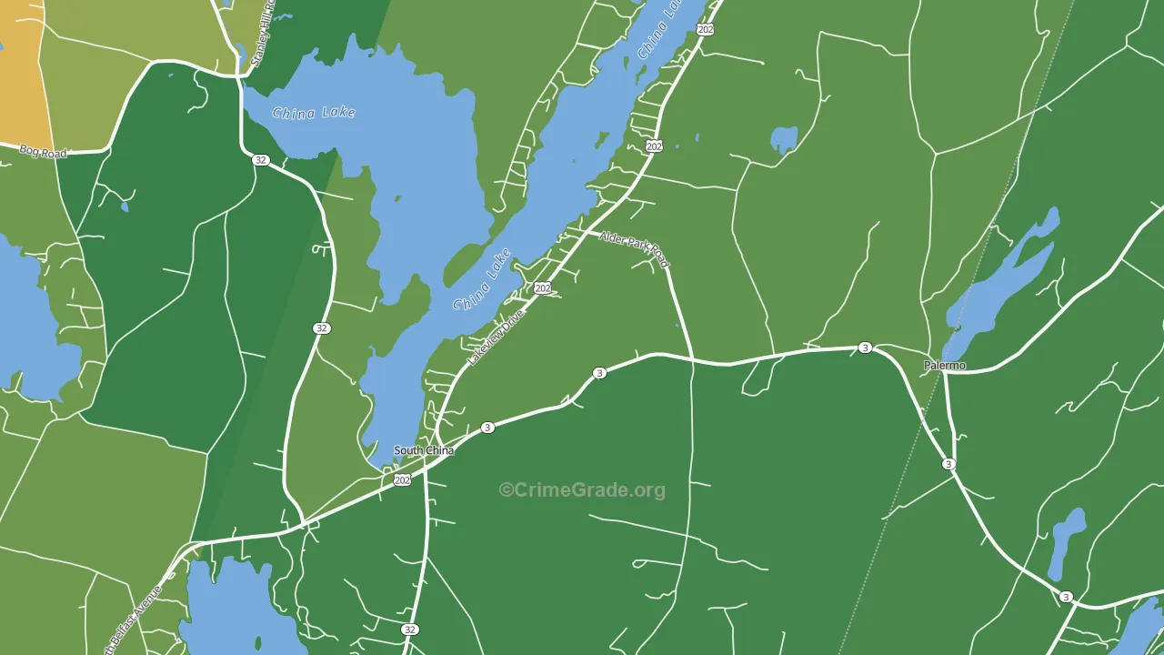 04358, ME Map of Theft Rates
