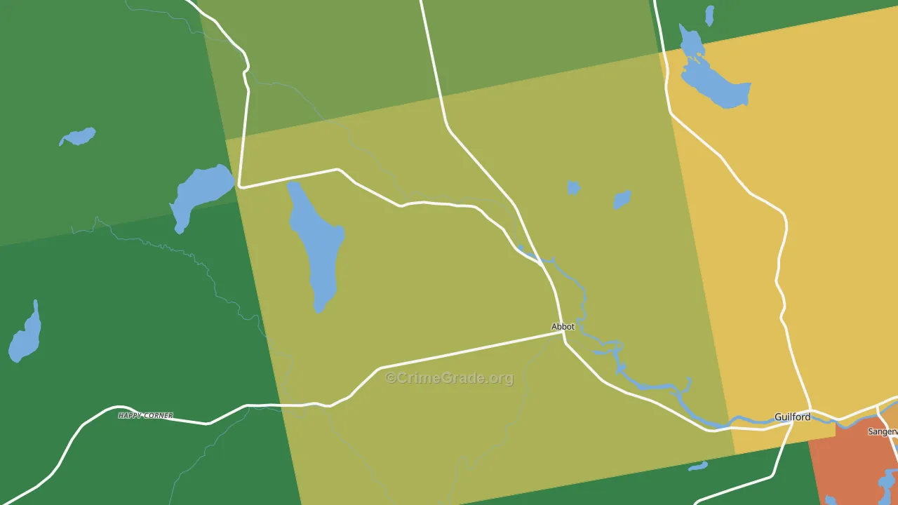 04406, ME Map of Theft Rates