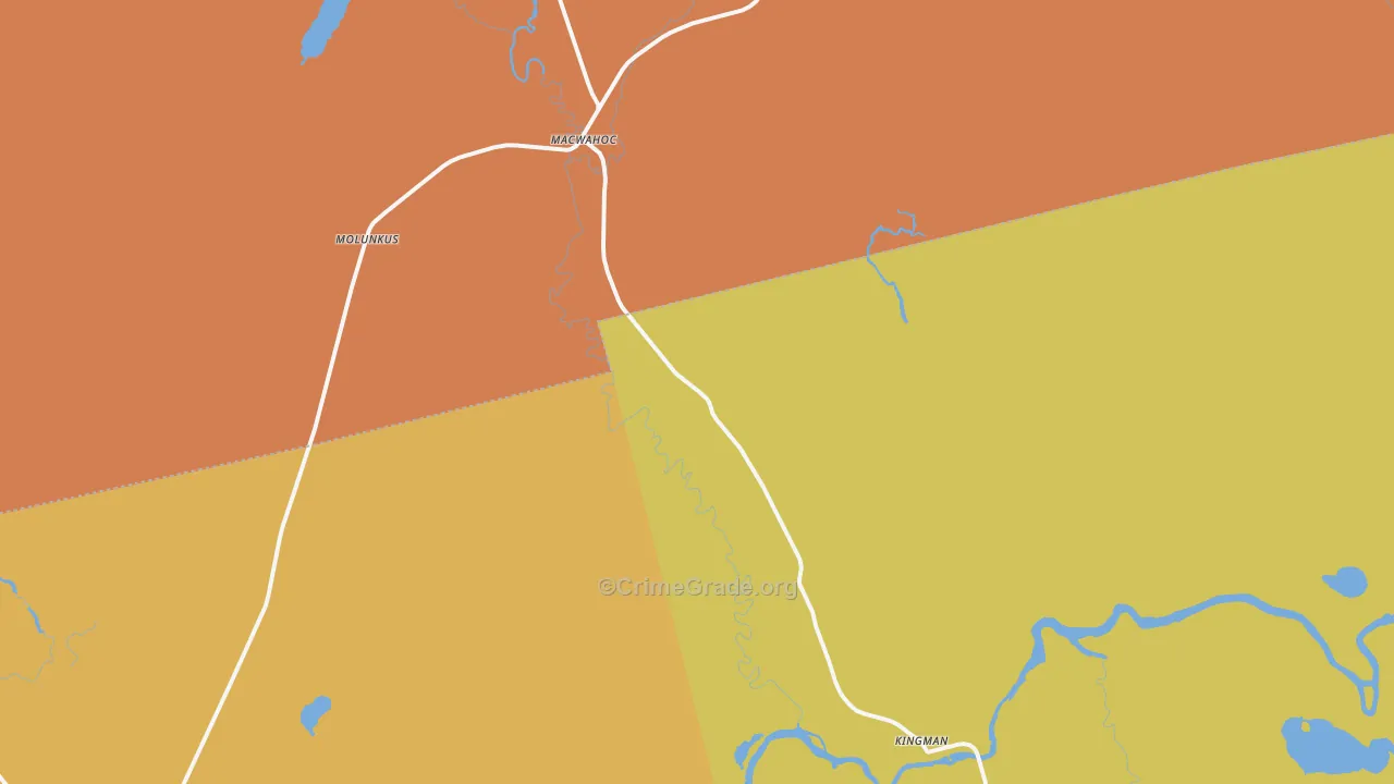 04451, ME Map of Theft Rates