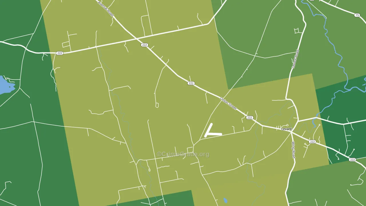 04456, ME Map of Theft Rates