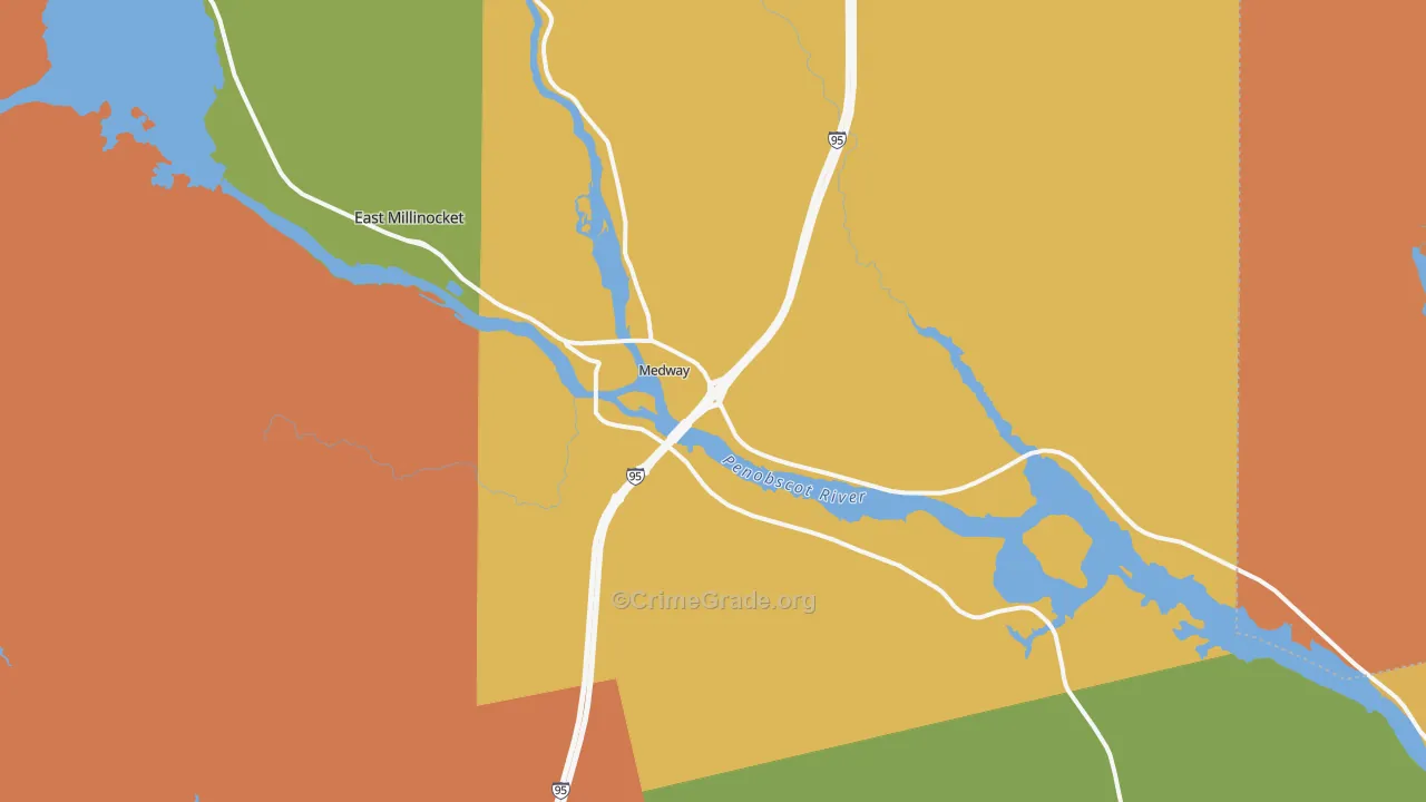 04460, ME Map of Theft Rates