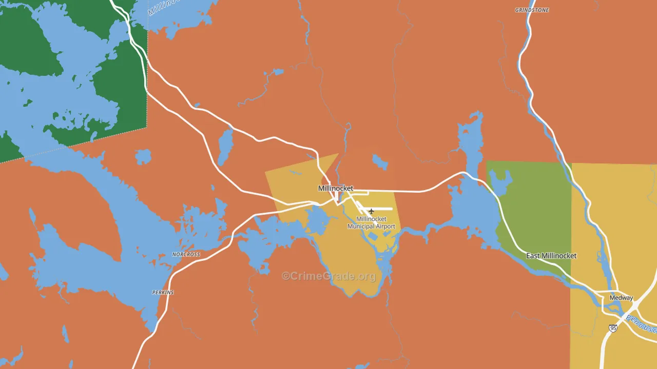 04462, ME Map of Theft Rates