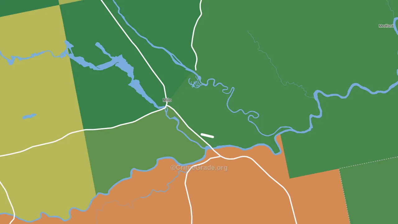 04463, ME Map of Theft Rates