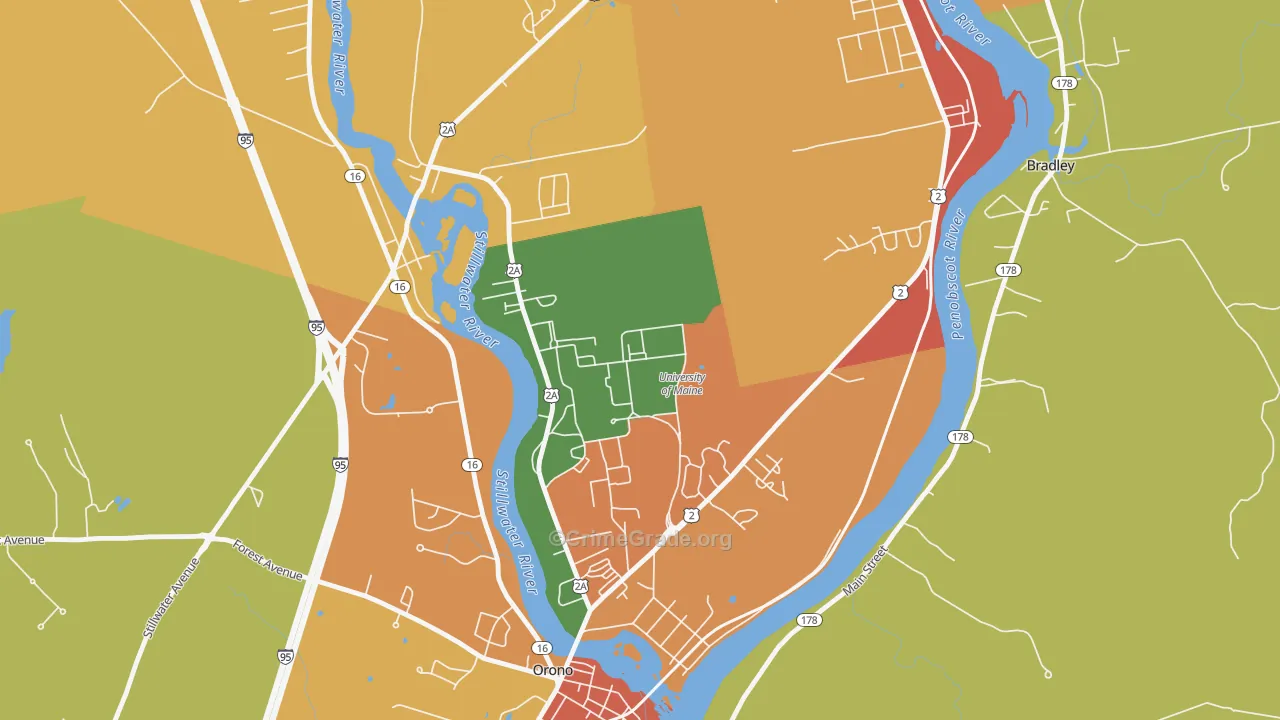 04469, ME Map of Theft Rates