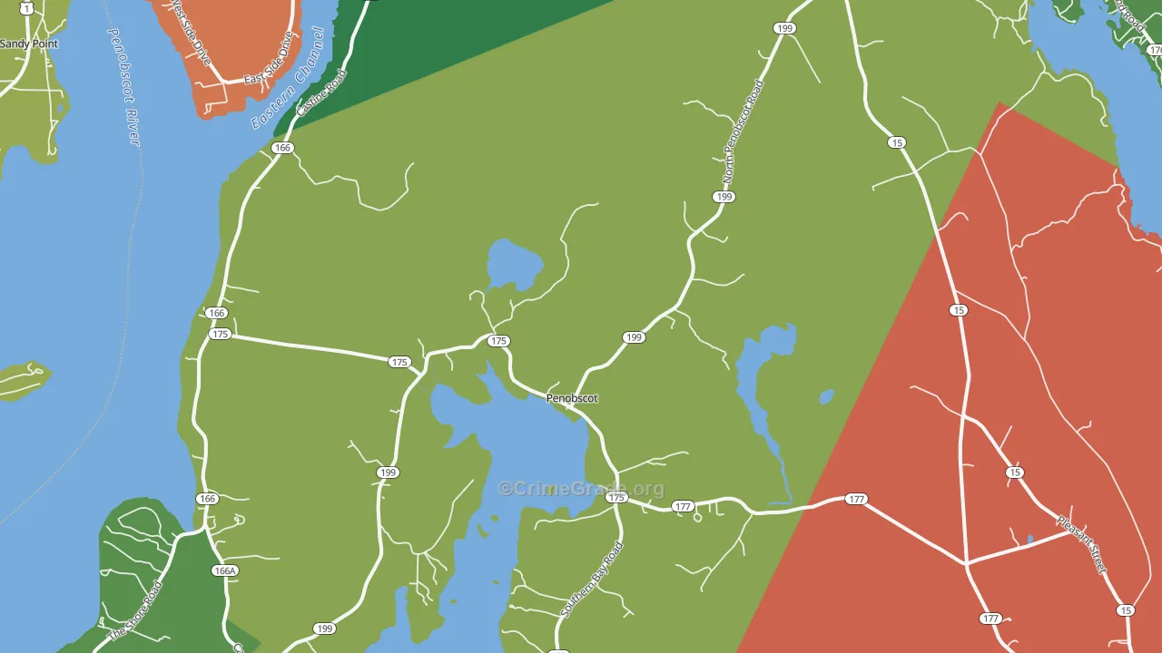 04476, ME Map of Theft Rates