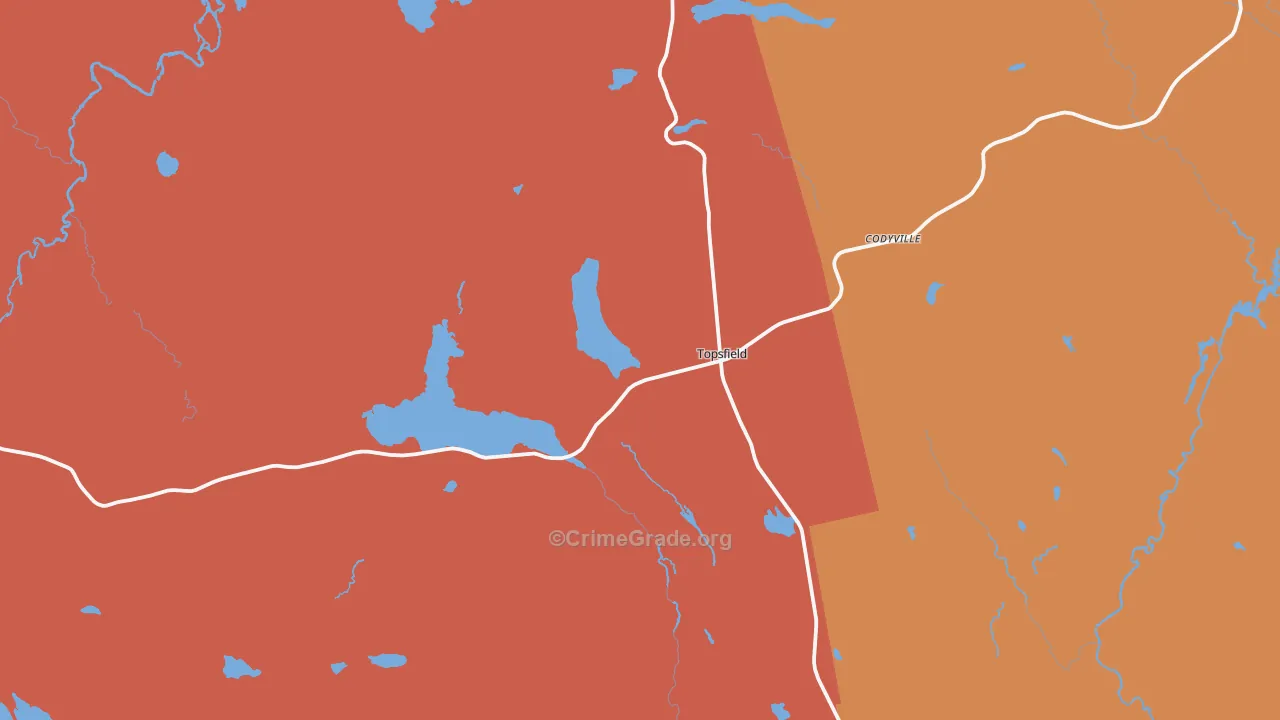 04490, ME Map of Theft Rates