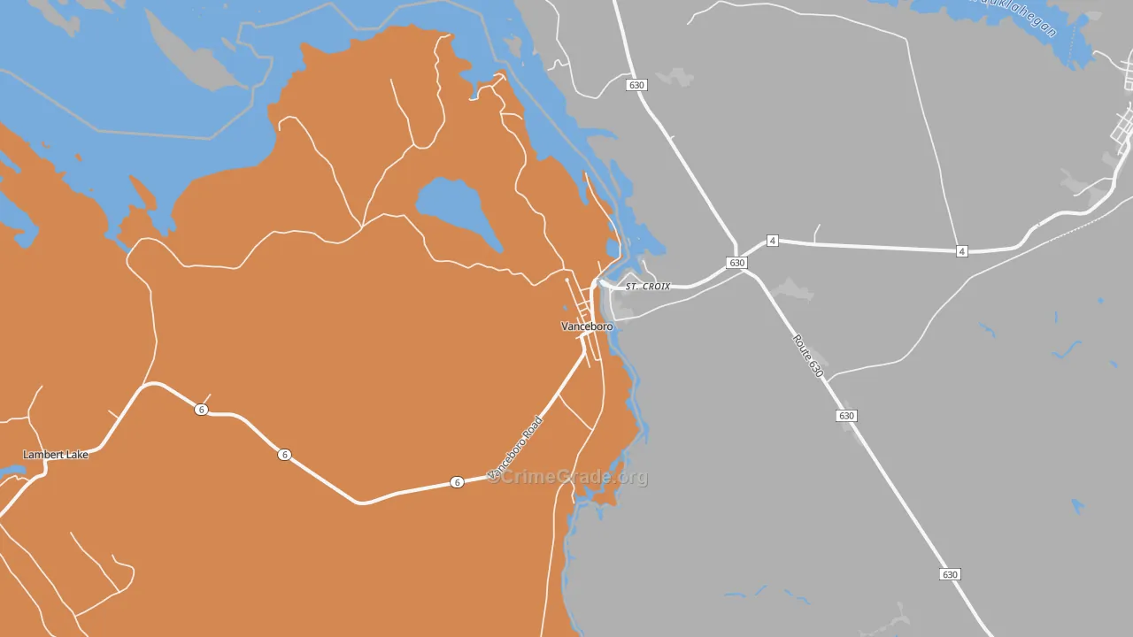 04491, ME Map of Theft Rates