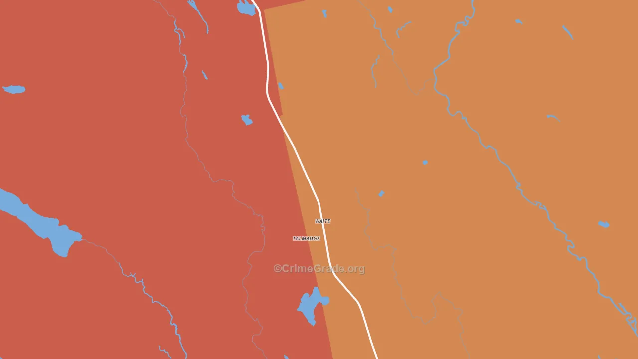 04492, ME Map of Theft Rates