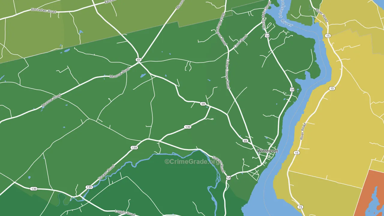 04496, ME Map of Theft Rates