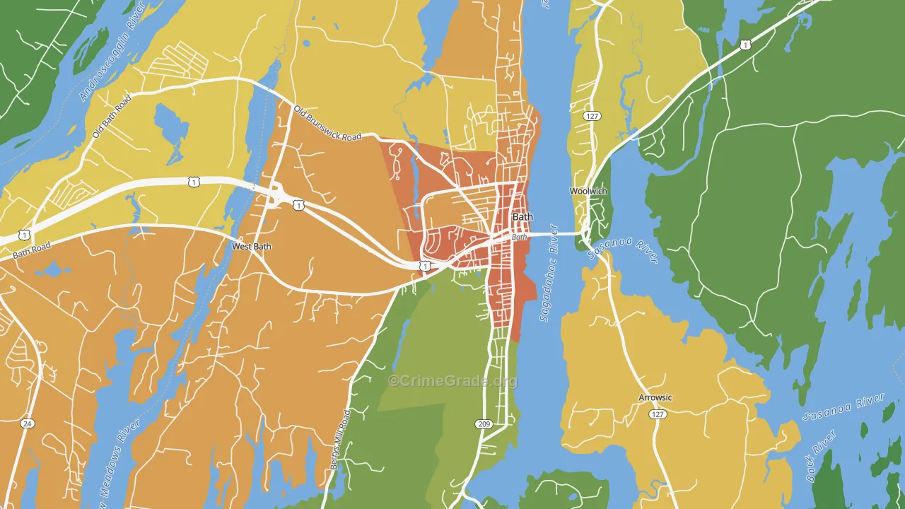 04530, ME Map of Theft Rates