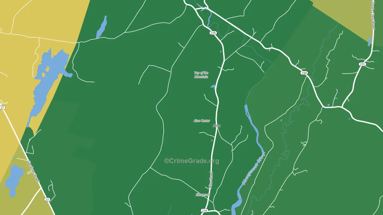 04535, ME Map of Theft Rates