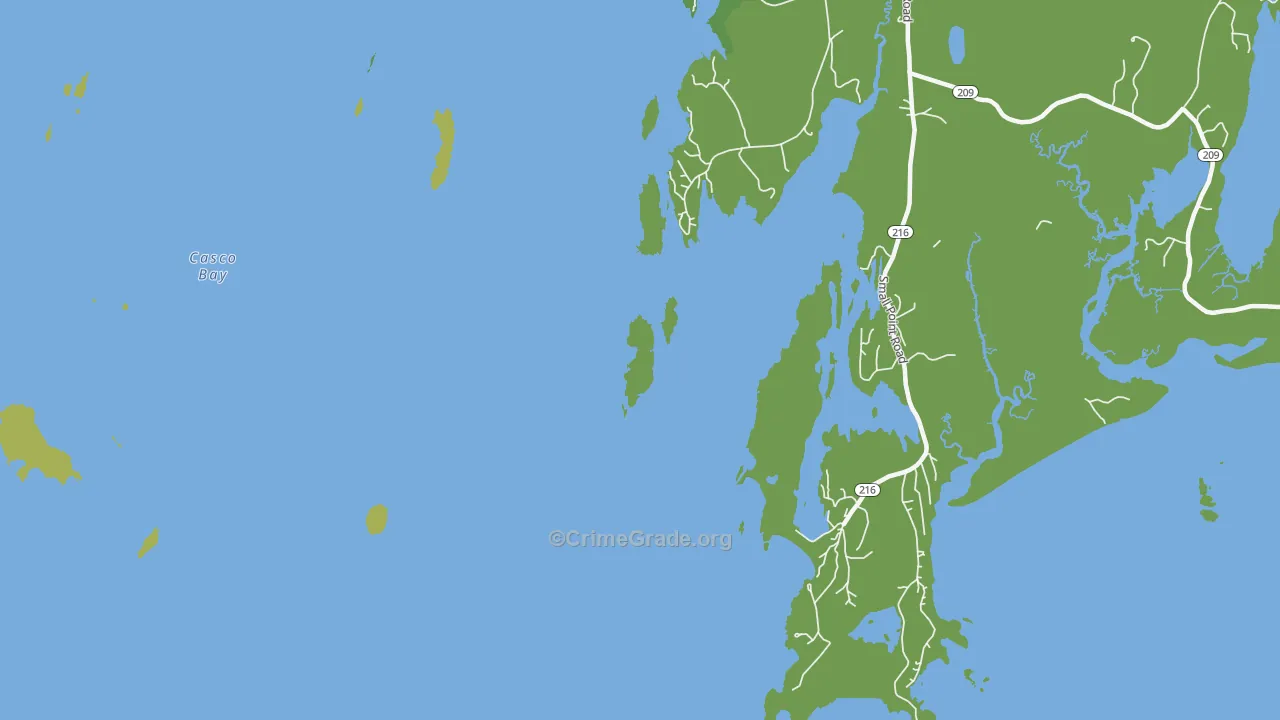 04565, ME Map of Theft Rates