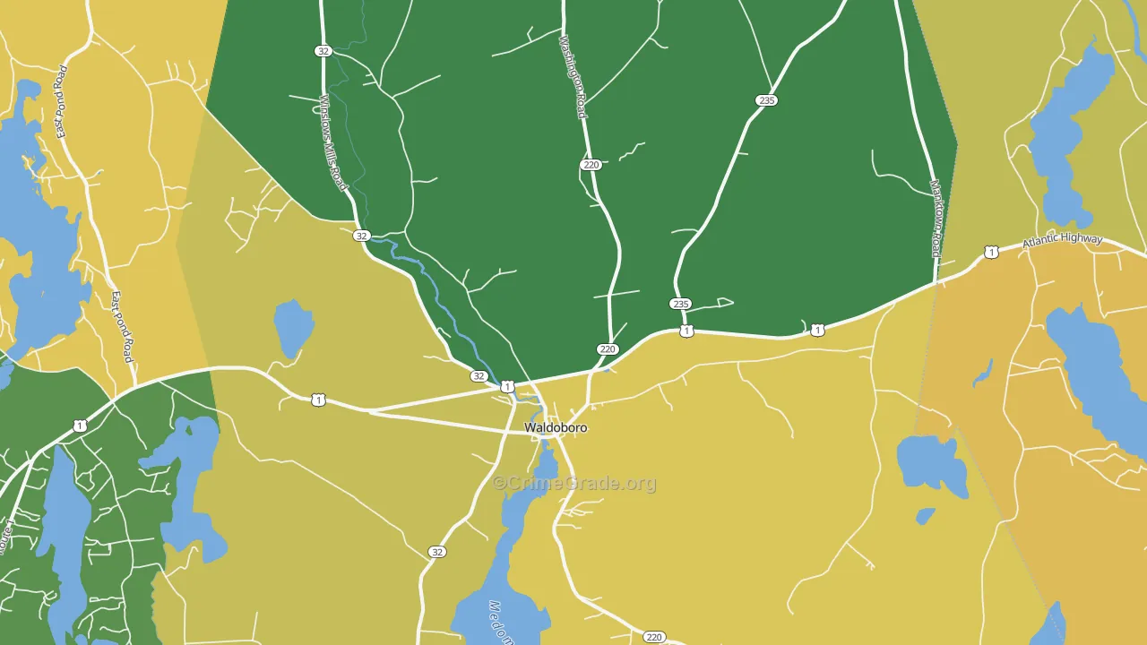 04572, ME Map of Theft Rates