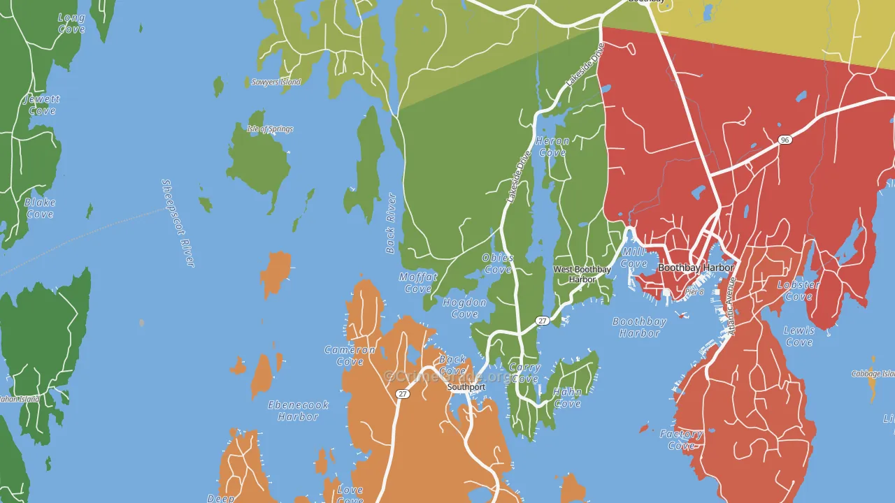 04575, ME Map of Theft Rates