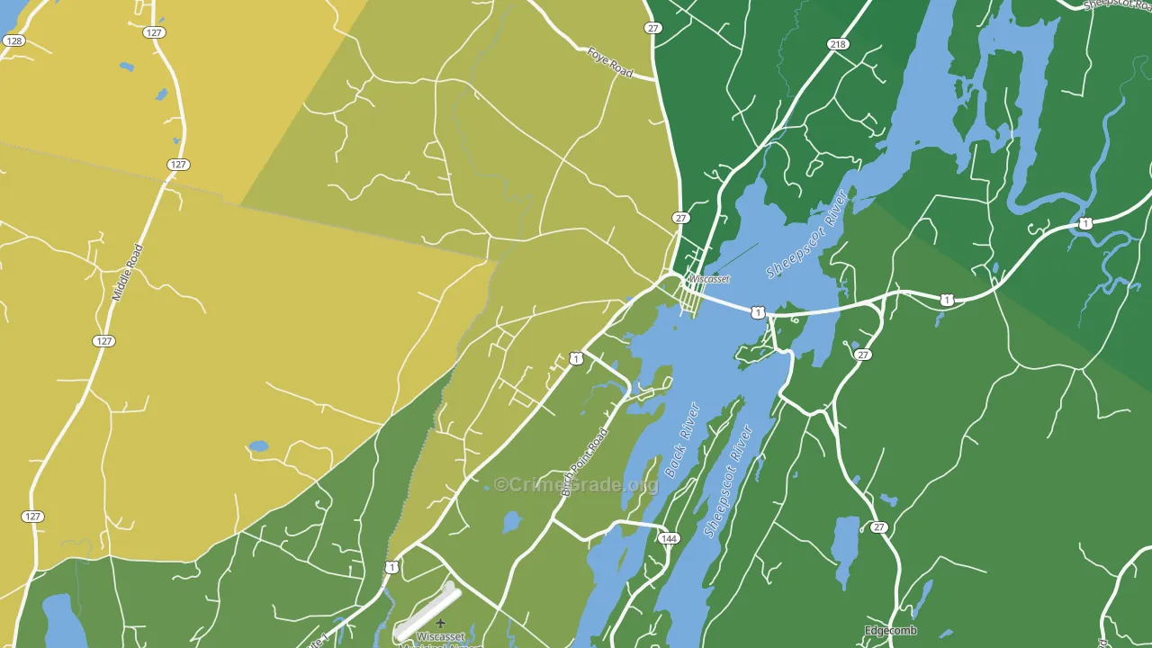04578, ME Map of Theft Rates