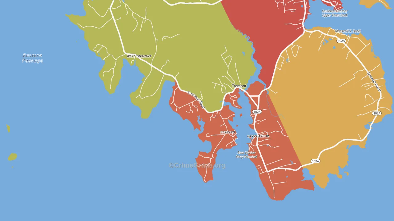 04612, ME Map of Theft Rates
