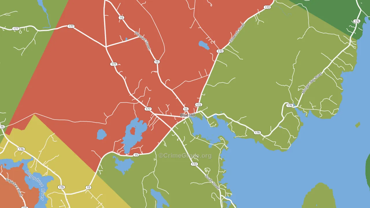 04614, ME Map of Theft Rates