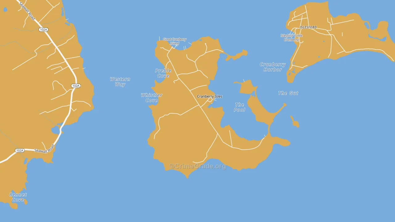 04625, ME Map of Theft Rates