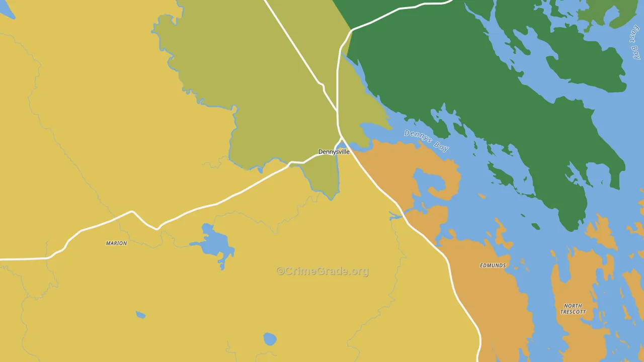 04628, ME Map of Theft Rates