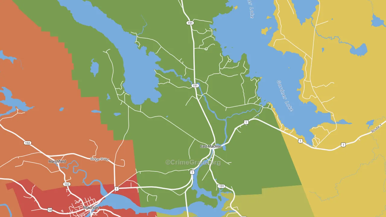 04630, ME Map of Theft Rates