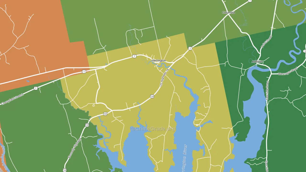 04643, ME Map of Theft Rates