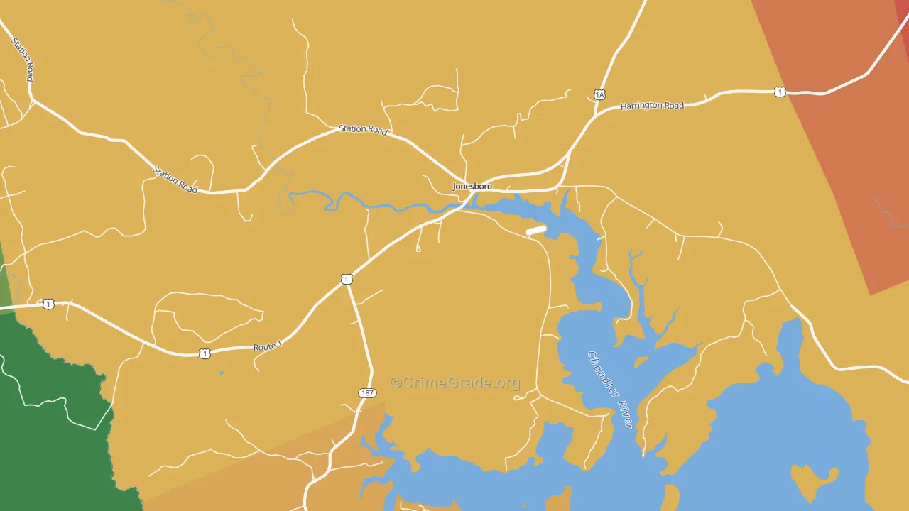 04648, ME Map of Theft Rates