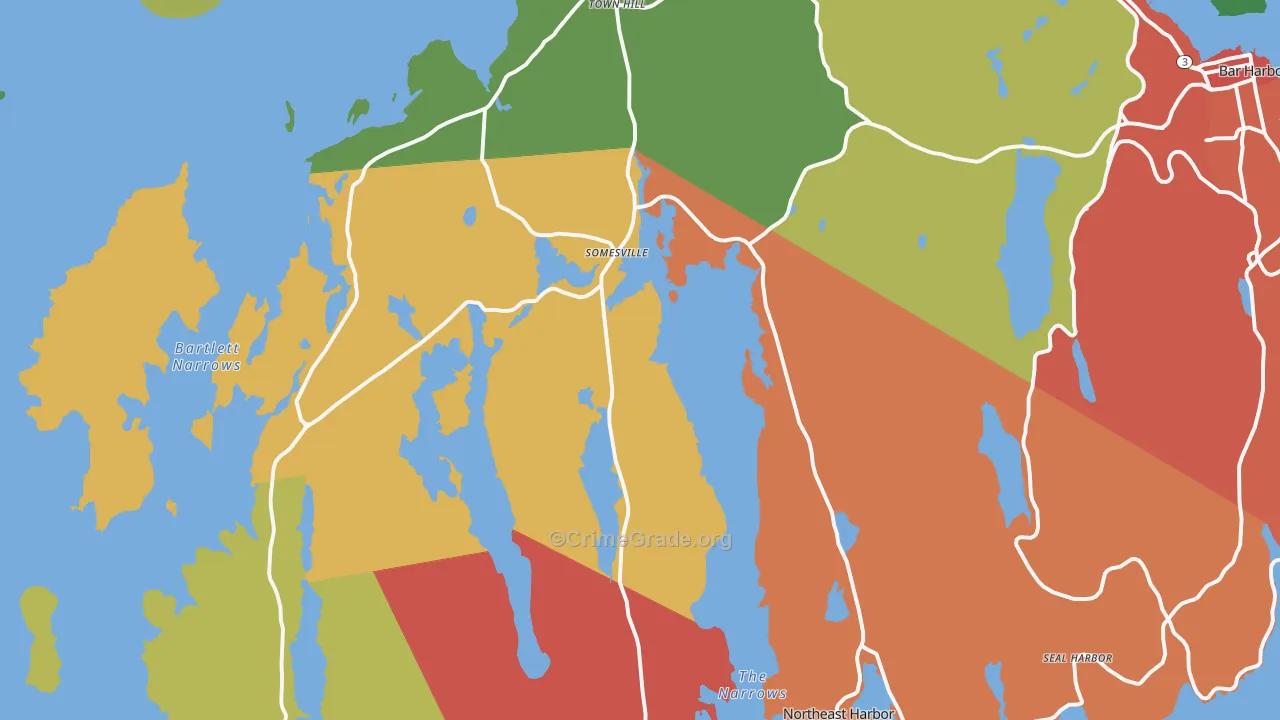 04660, ME Map of Theft Rates