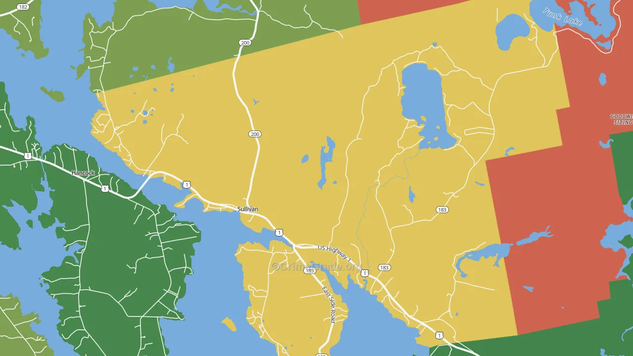 04664, ME Map of Theft Rates