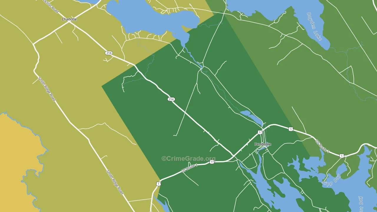 04666, ME Map of Theft Rates