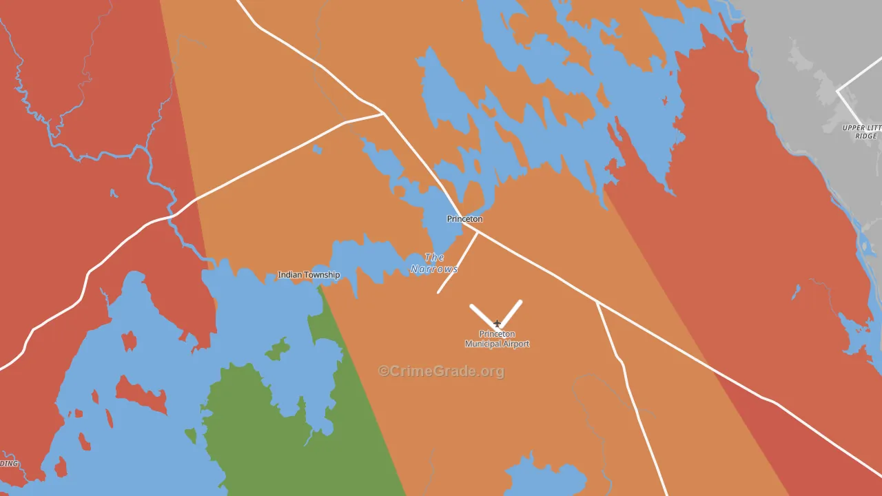 04668, ME Map of Theft Rates