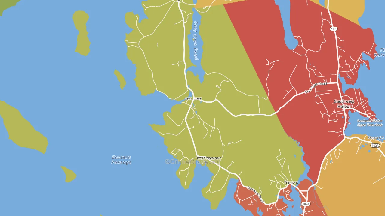 04674, ME Map of Theft Rates