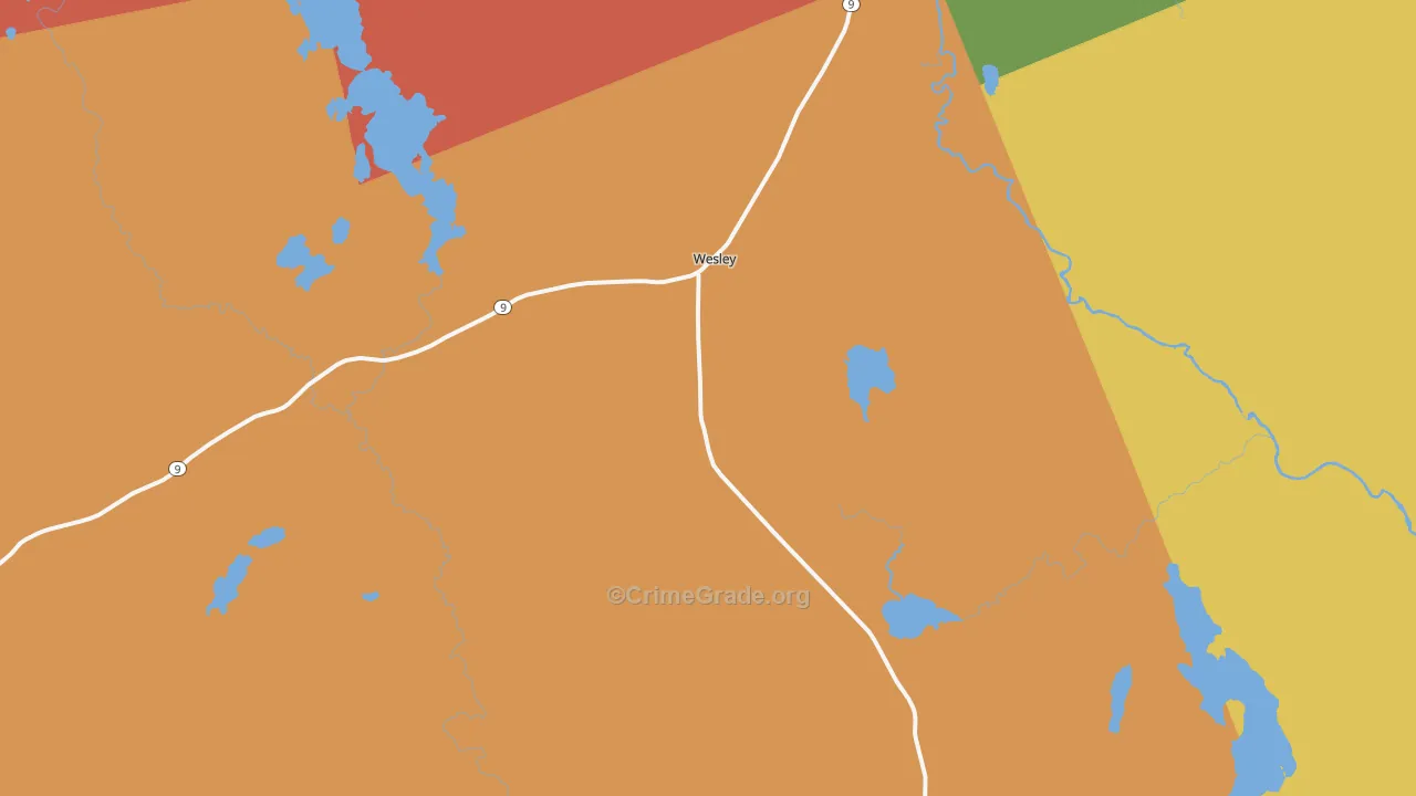 04686, ME Map of Theft Rates