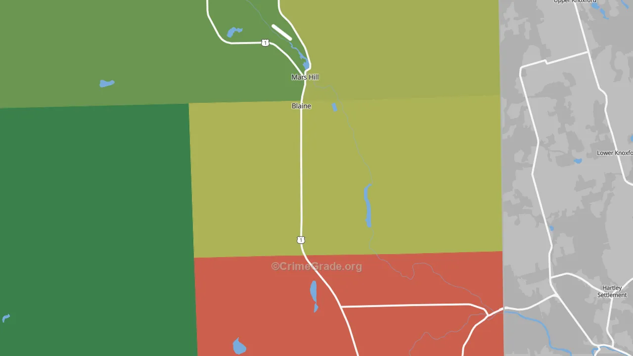 04734, ME Map of Theft Rates
