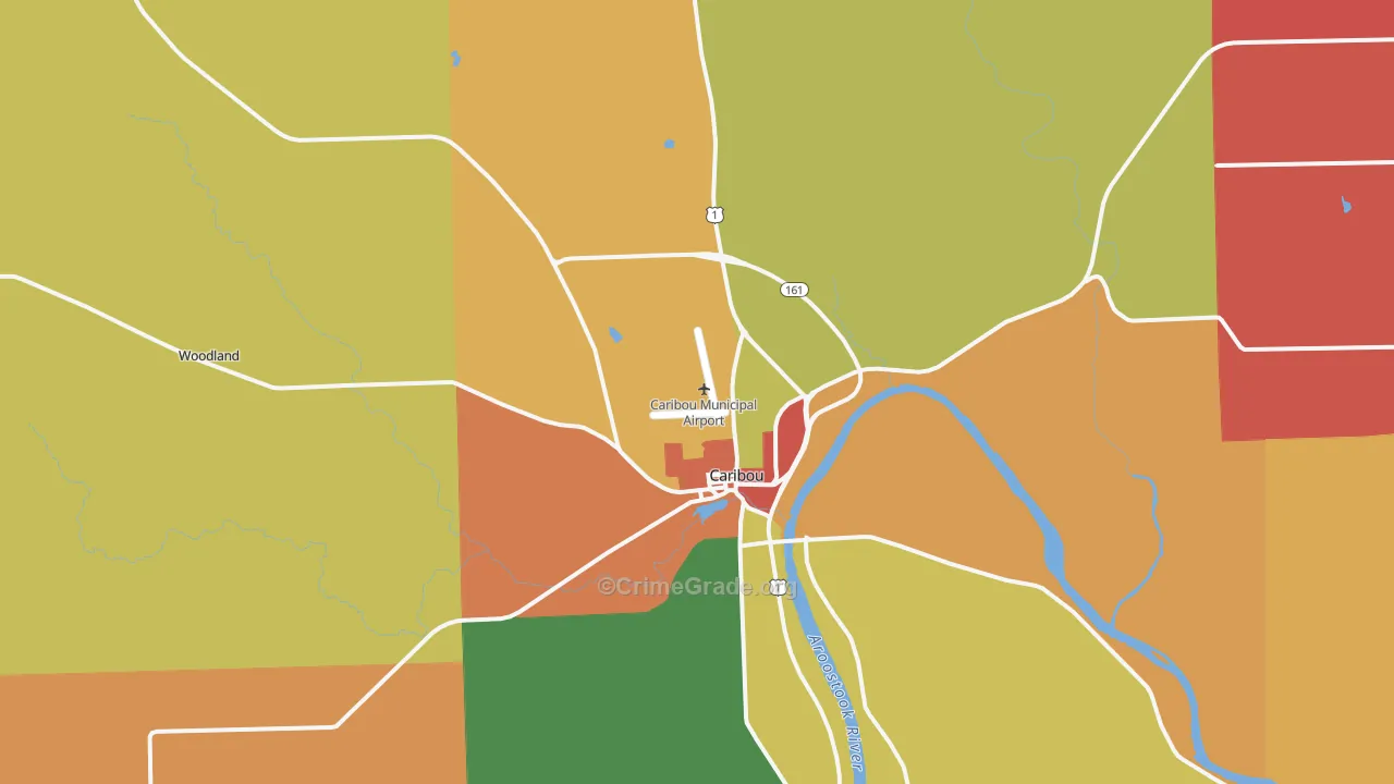 04736, ME Map of Theft Rates