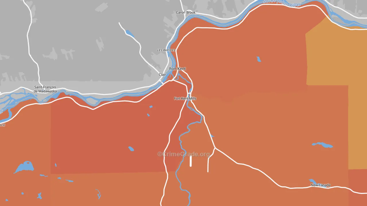 04743, ME Map of Theft Rates