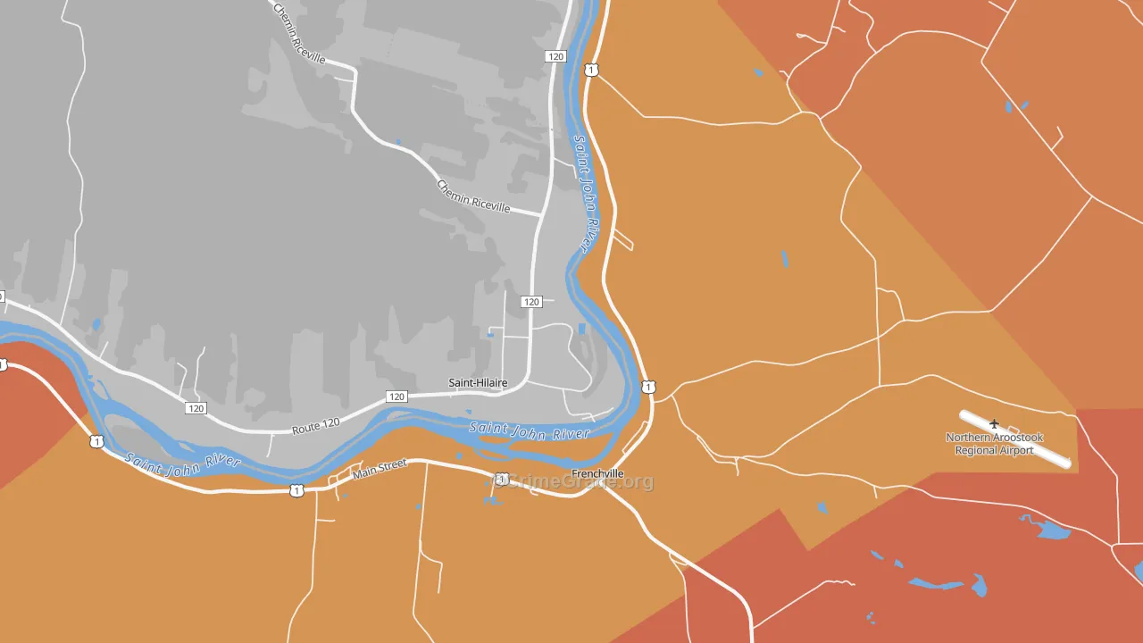 04745, ME Map of Theft Rates